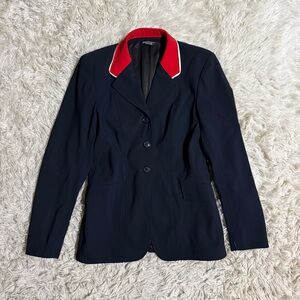 Women’s Size 10R Navy Grand Prix Horseback Riding Show Coat. Good Condition.